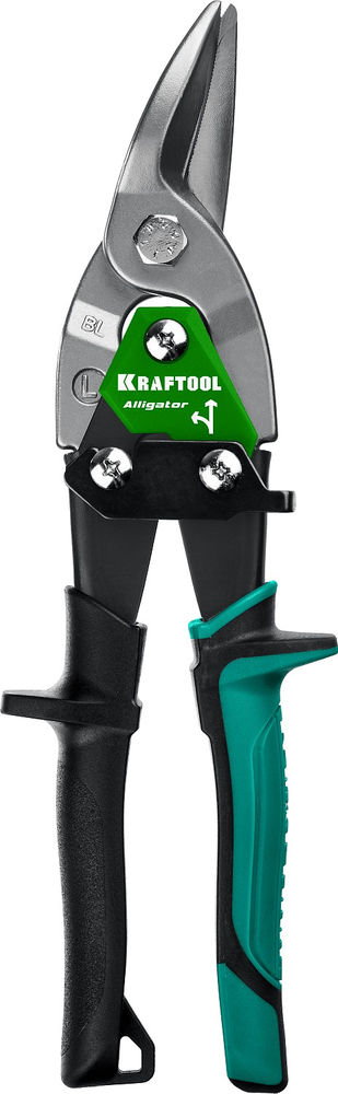 Ножницы по металлу 250 мм левые Alligator KRAFTOOL 2328-L
