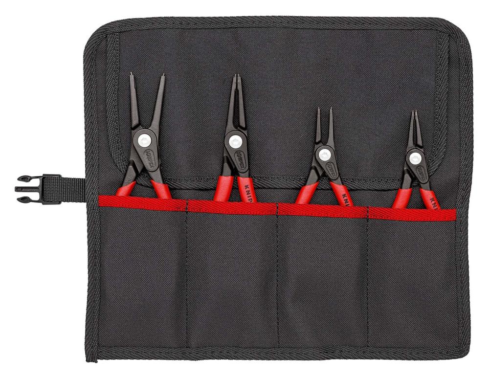 Набор щипцов прецизионных для внутренних и внешних стопорных колец, 4 пр. (KN-001957)