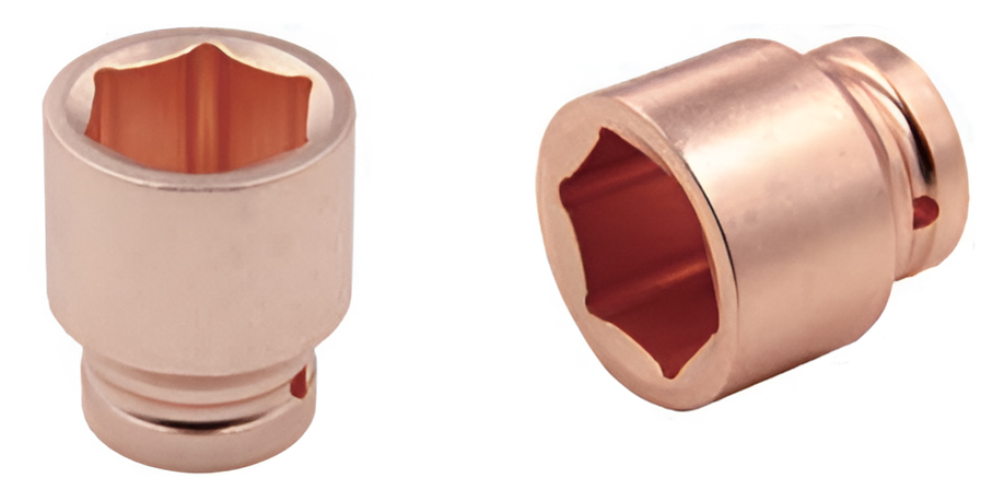 Головка ударная торцевая искробезопасная 12-гр. (1-1/2)110A-95 BeCu, HORTZ