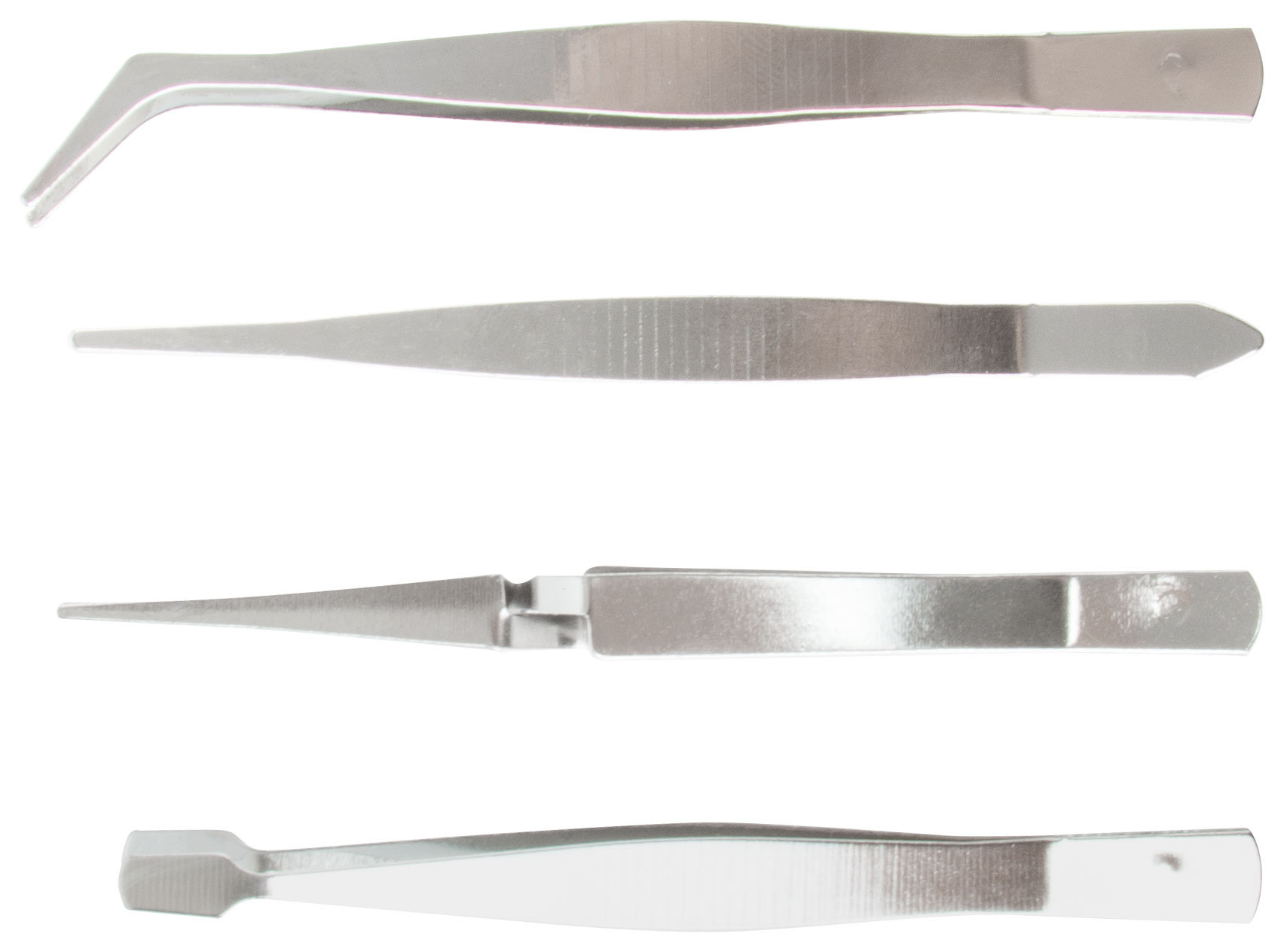 Пинцеты набор 4 шт. (67443)