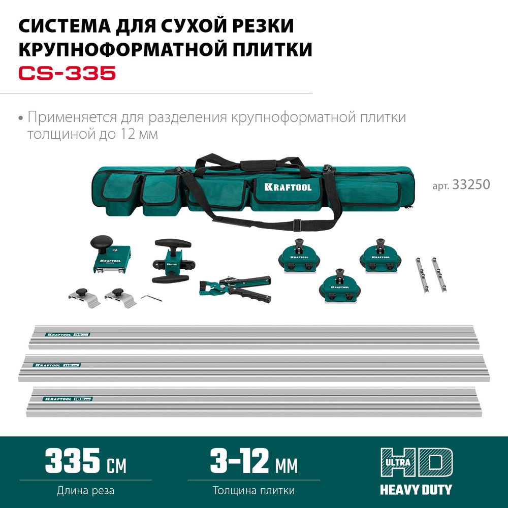 Режущий элемент 22?6 мм для системы сухой резки крупноформатной плитки CS-335 на подшипнике KRAFTOOL 33250-5