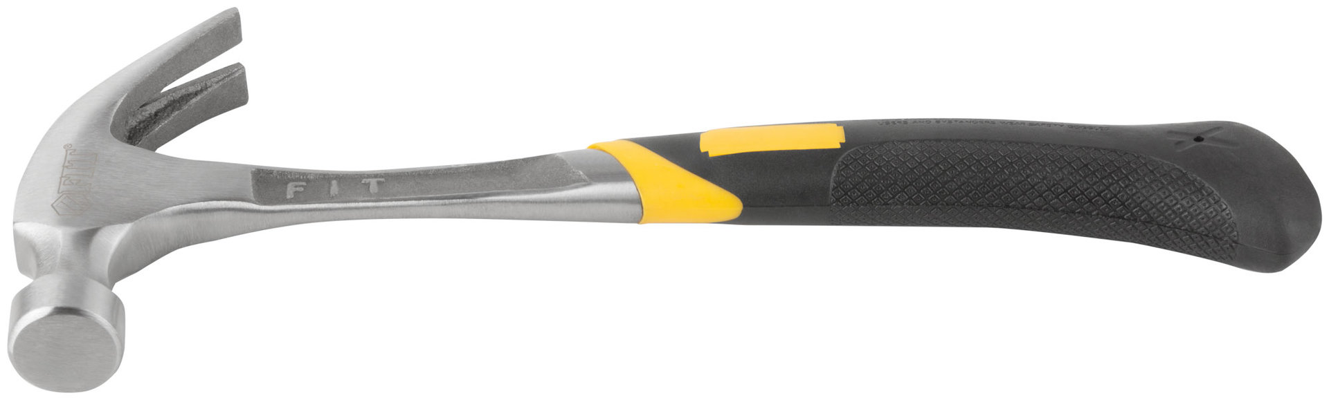 Молоток-гвоздодер, цельнометаллический Профи 29 мм, 450 гр. (44791)