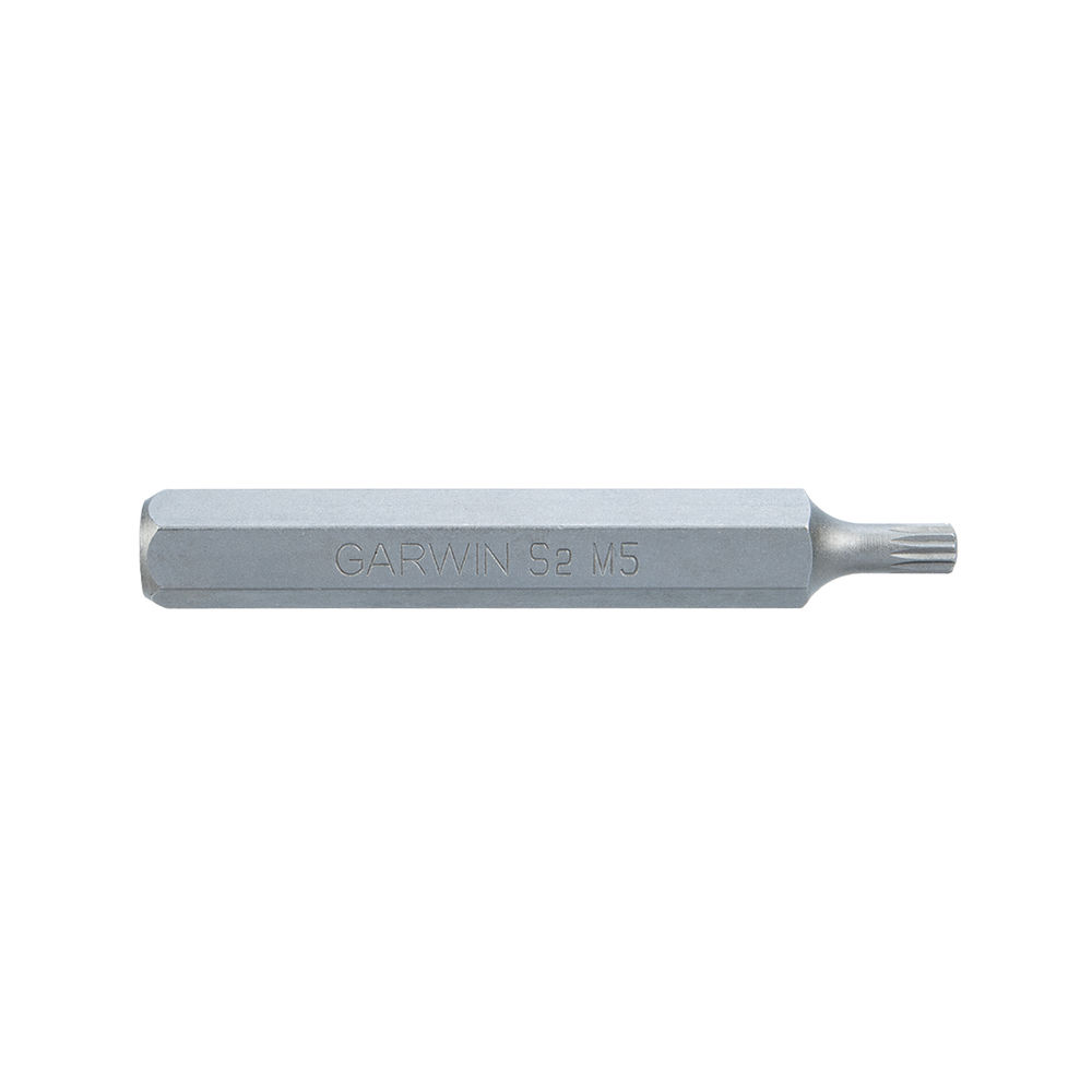 Бита, с шестигранным хвостовиком, 10 мм, M6, 75 мм, 1 шт, GARWIN PRO, 631055-M6