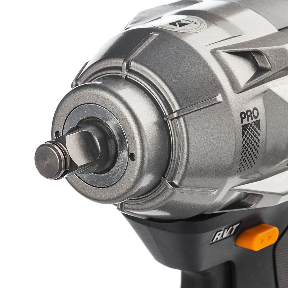 Гайковерт ударный аккумуляторный RUNTEC PRO 1/2, 20В, 2*4Ач, 1100Нм, RUNTEC, RT-IW1100