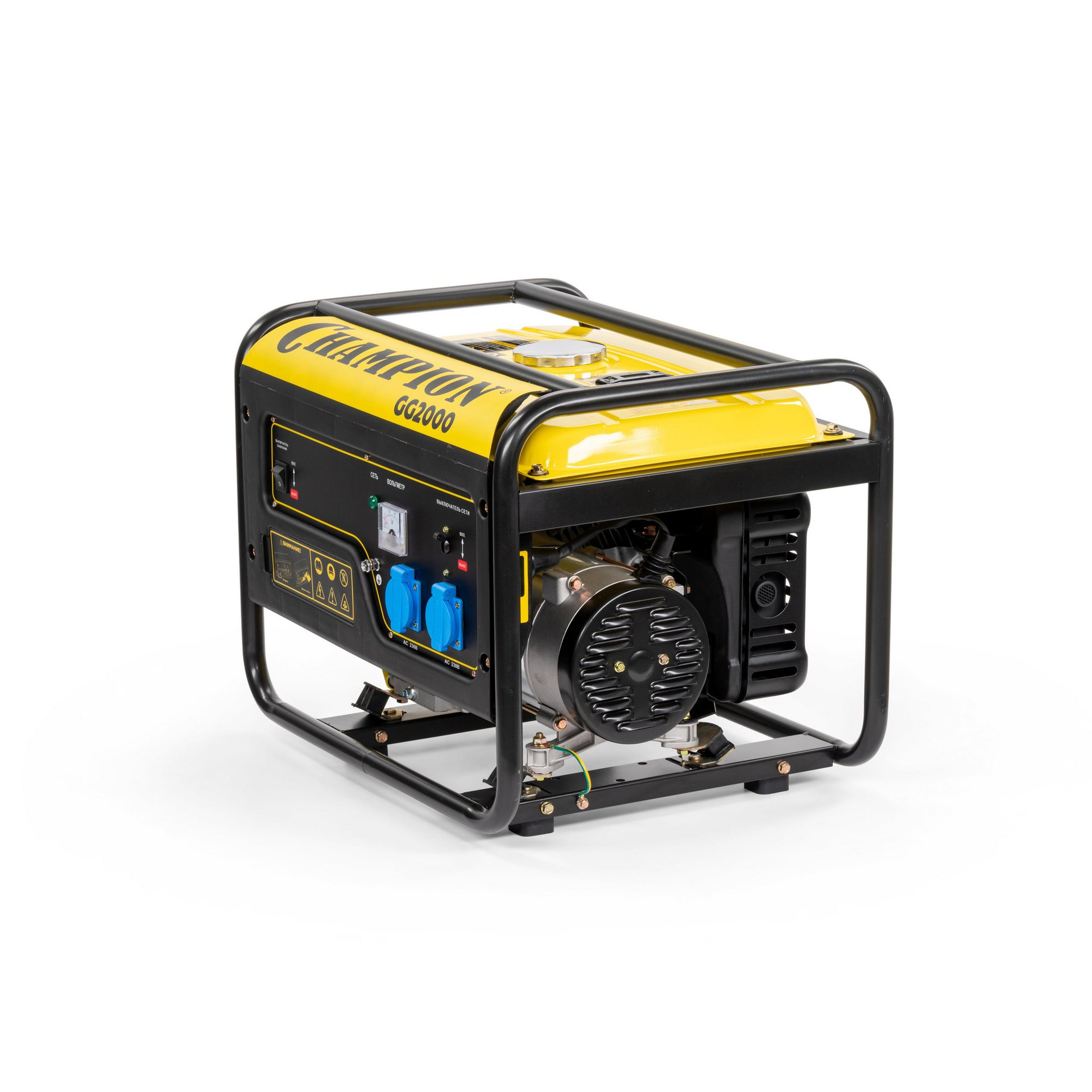 Генератор CHAMPION GG2000 (2/2,3кВт 7лс 15л 39кг) (GG2000)