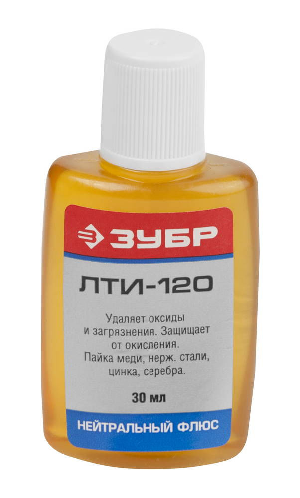 Флюс ЛТИ-120, 30 мл ЗУБР 55480-030