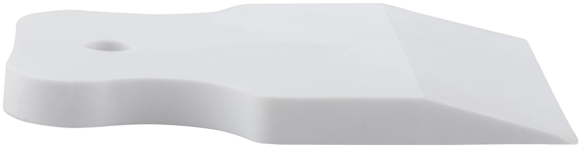 Шпатель резиновый белый 60 мм (06862)