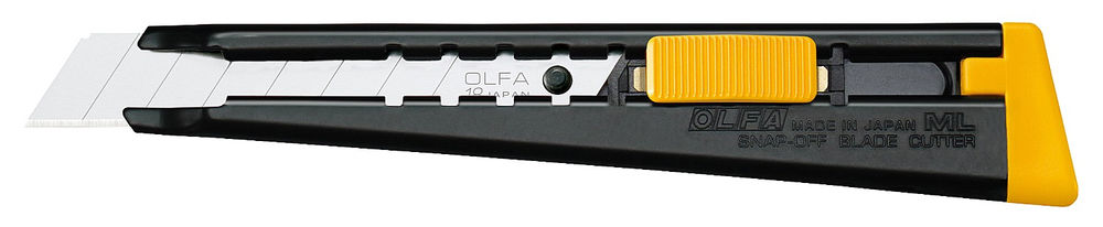 Металлический нож с выдвижным лезвием 18 мм OLFA OL-ML