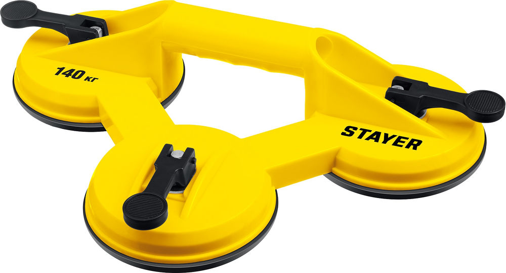 Стеклодомкрат пластмассовый тройной 140 кг MAXLift STAYER 33718-3