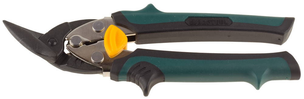 Ножницы по металлу 190 мм левые усиленные с выносом Compact KRAFTOOL 2326-L