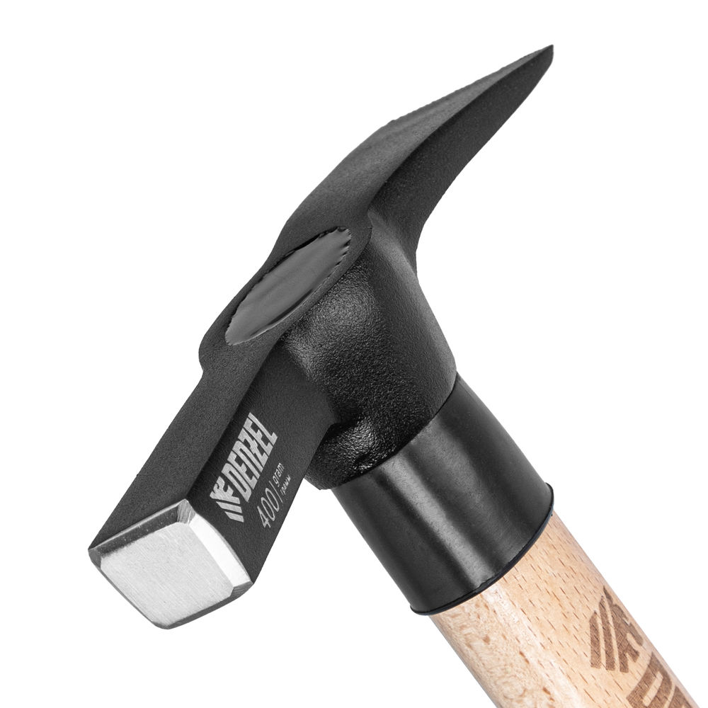 Молоток каменщика, 400 г, буковая рукоятка, EFP Denzel (10641)