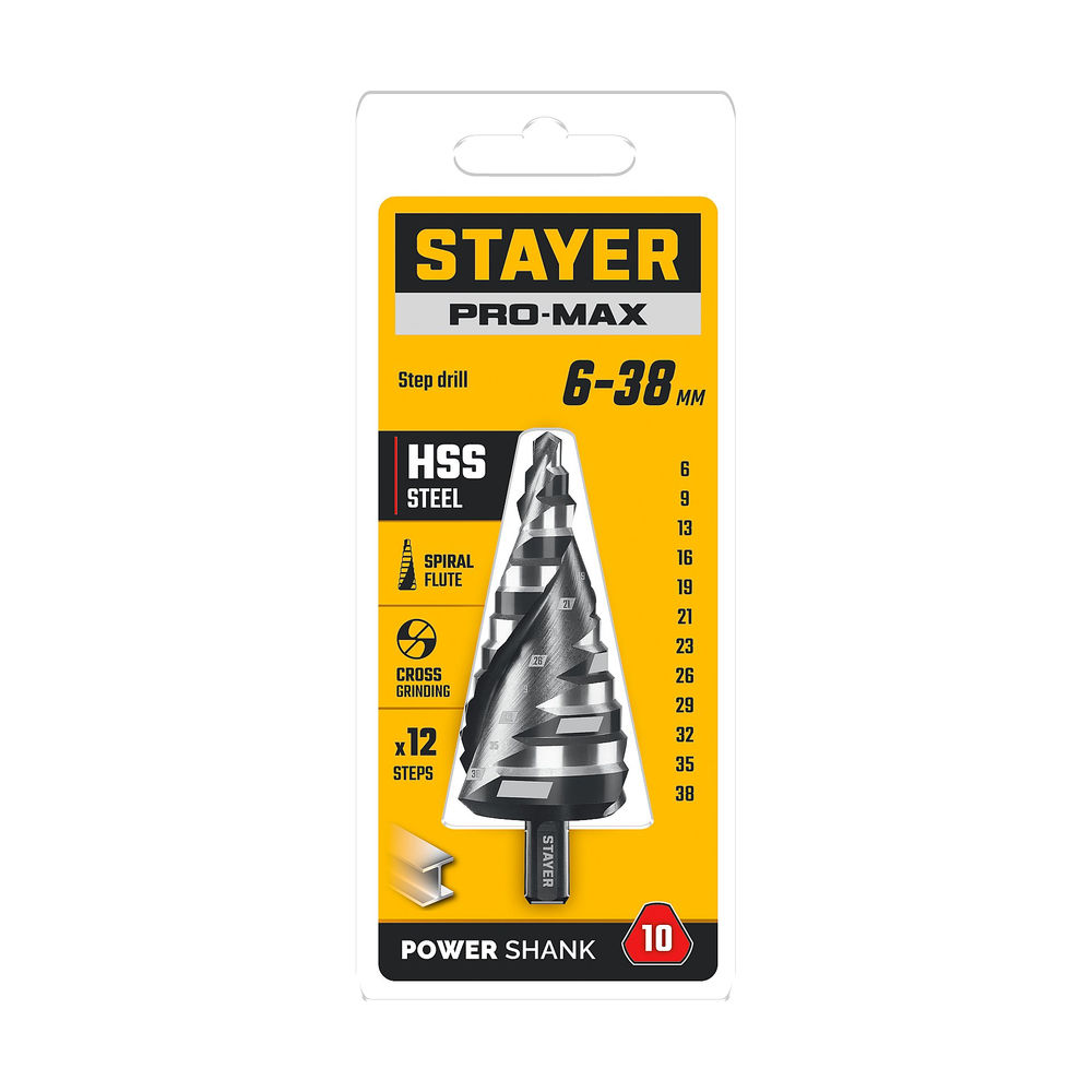 Трос стальной в полимерной оболочке STAYER 8 мм L 100 м 30410-80  