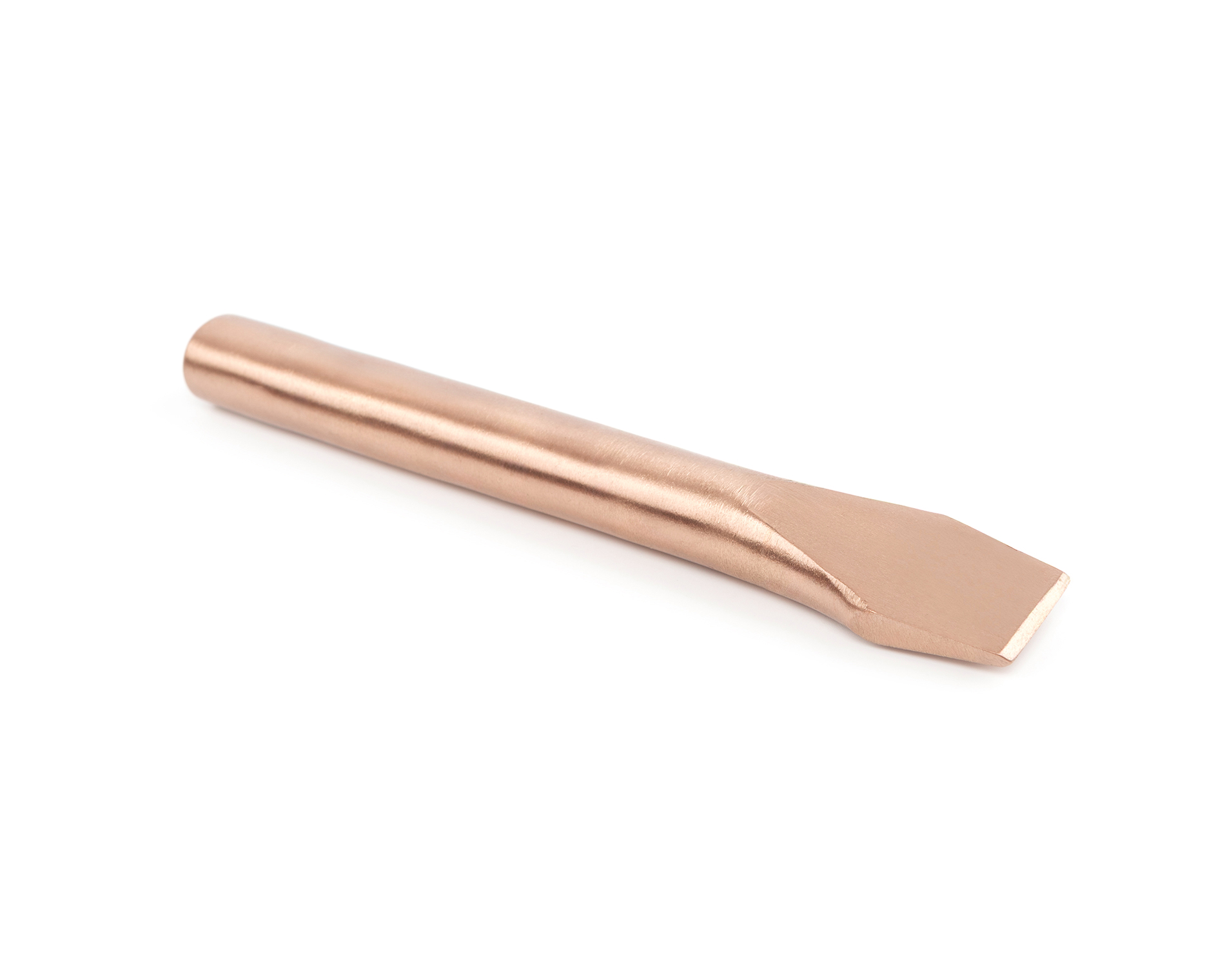 Зубило круглое 500х25 искробезопасный сплав BeCu 231-1020, HORTZ