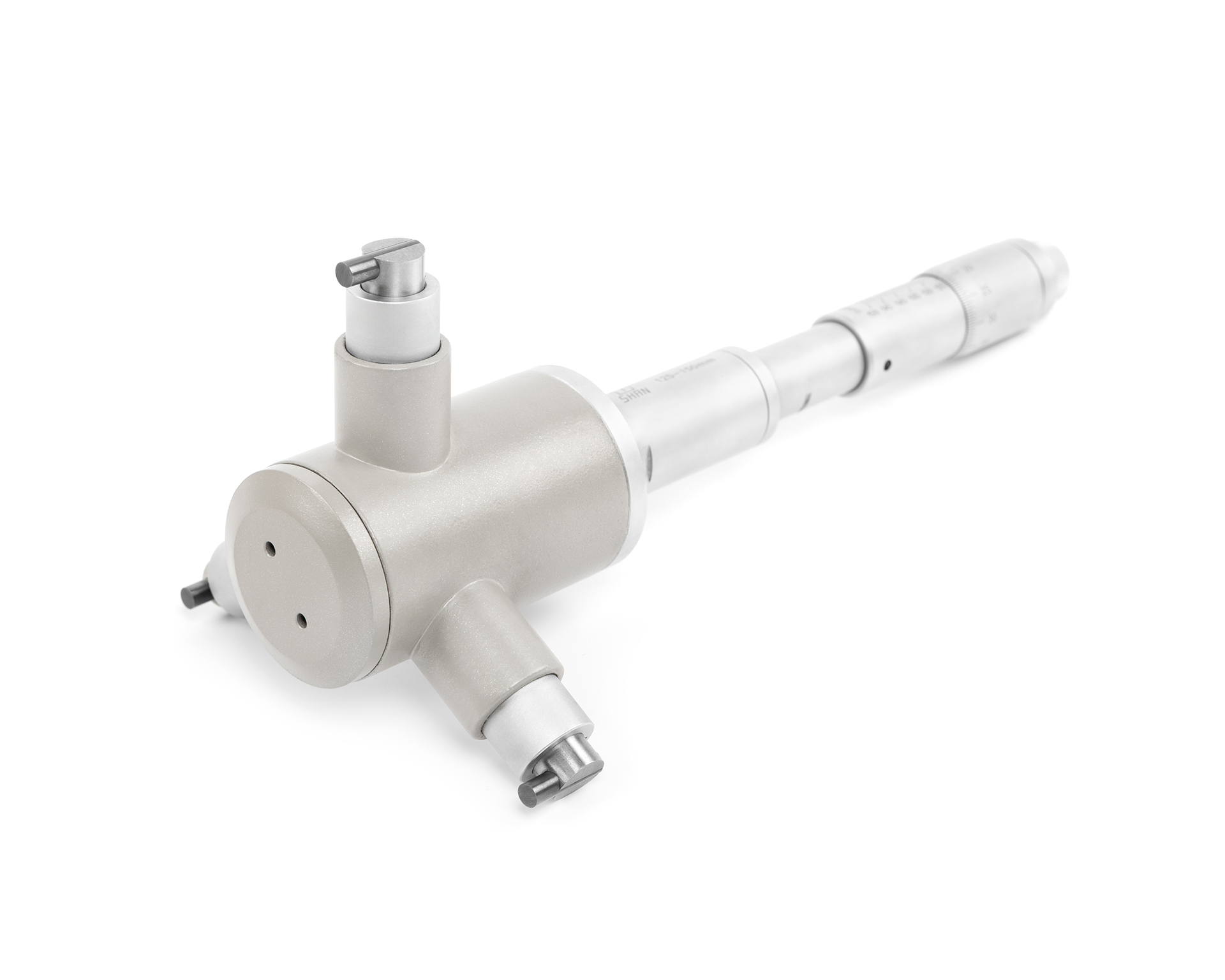 Нутромер микрометрический 3-точечный 125-150 0,005 б/у/к SHAN