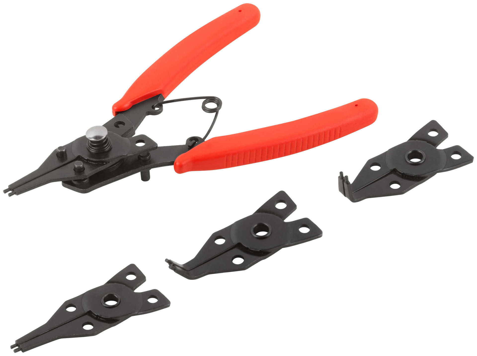 Разжим стопорных колец 4 насадки (64744)