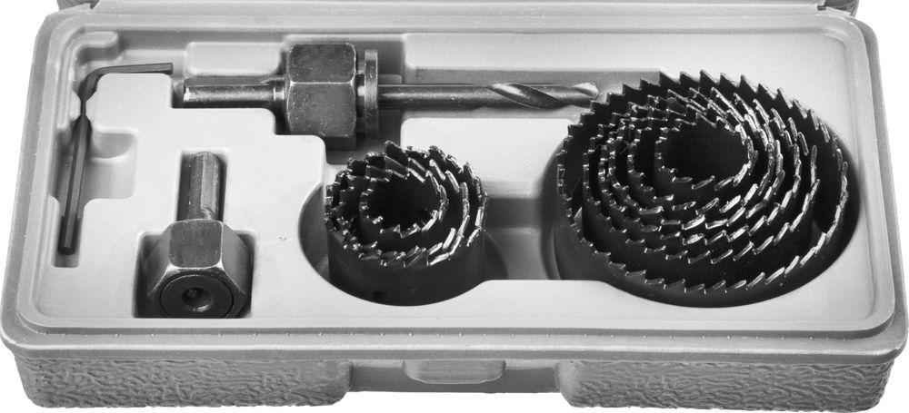Набор кольцевых коронок по дереву 9 шт, 19-64 мм Maxcut STAYER 29600-H11