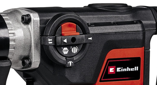 Перфоратор Einhell TE-RH 40 3F,SDS max,1050Вт,40мм,10Дж,кейс E-Box,2 зубила (4257935)