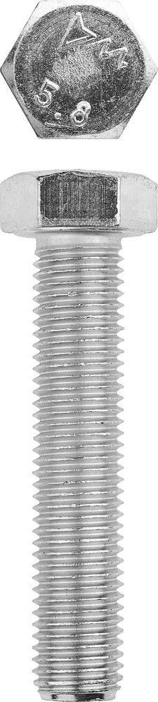 Болт M16 x 70 мм, кл. пр. 5.8, цинк, 5 кг, ГОСТ 7798-70 ЗУБР 303080-16-070