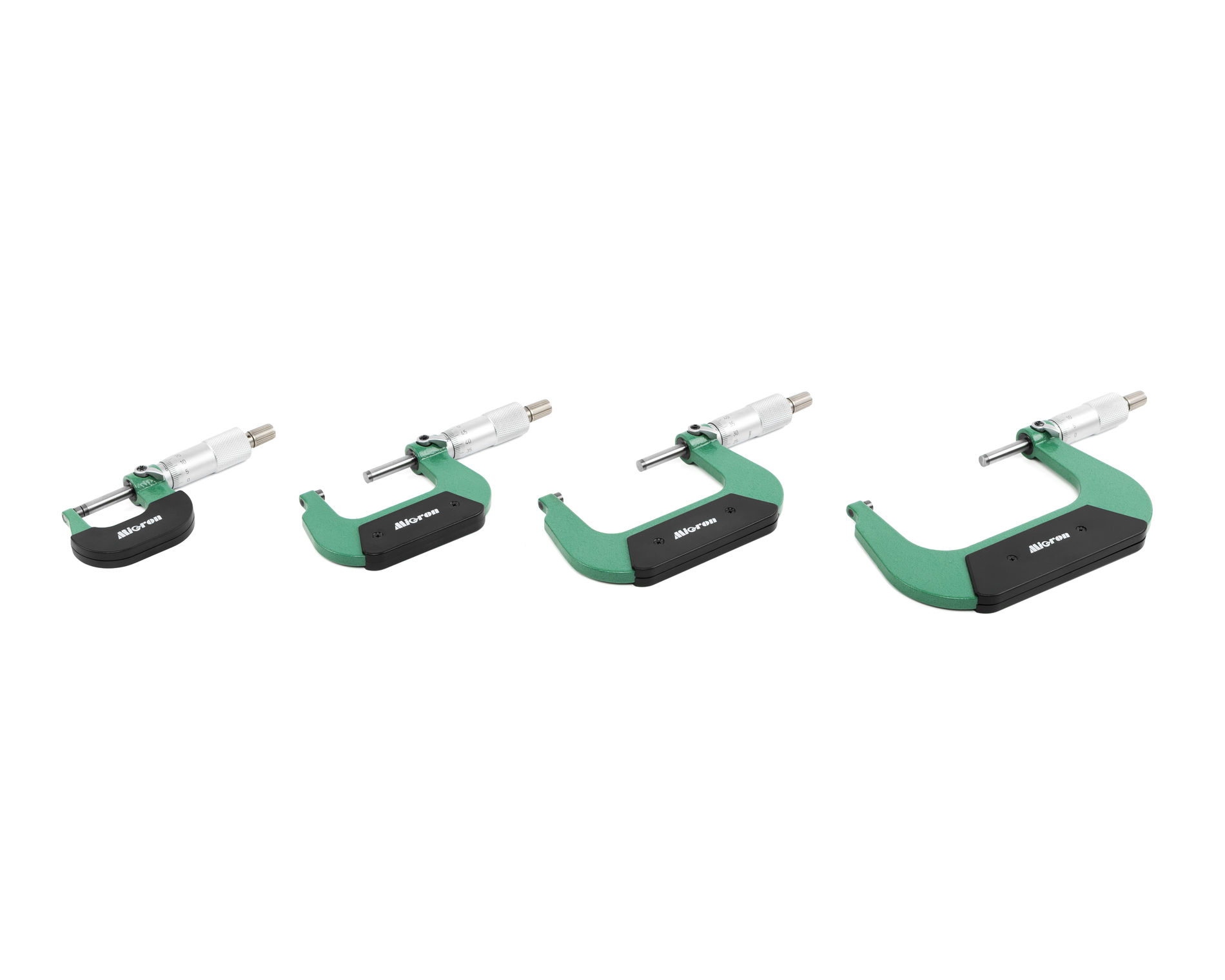 Набор микрометров МК 0 - 100 0,01 (0-100) 4 штуки Micron