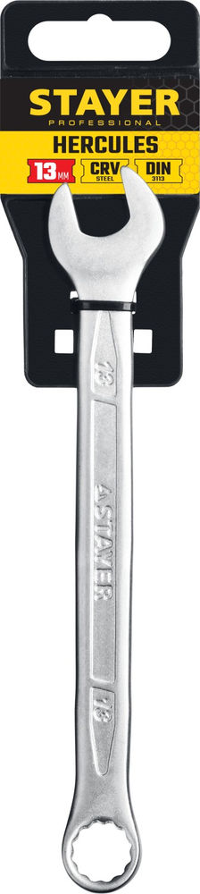 Ключ гаечный комбинированный 13 мм HERCULES Professional STAYER 27081-13