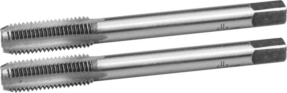 Комплект ручных метчиков сталь 9ХС ЗУБР М8 x 1.25 мм 4-28006-08-1.25-H2