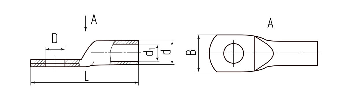 Наконечник кабельный ТМЛс 1.5-5 (КВТ) (78596)