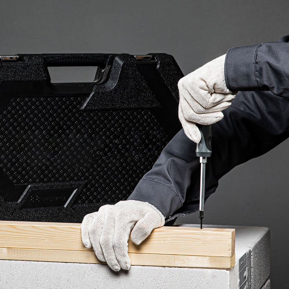 Перчатки х/б, 10 класс (67710)