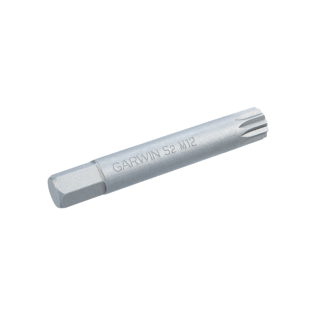 Бита, с шестигранным хвостовиком, 10 мм, M12, 75 мм, 1 шт, GARWIN PRO, 631055-M12