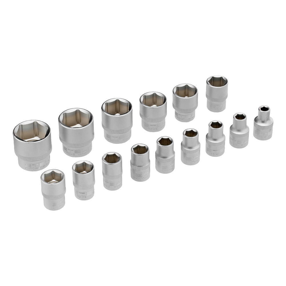 Набор инструментов, 1/2, CrV, пластиковый кейс 31 предмет Stels