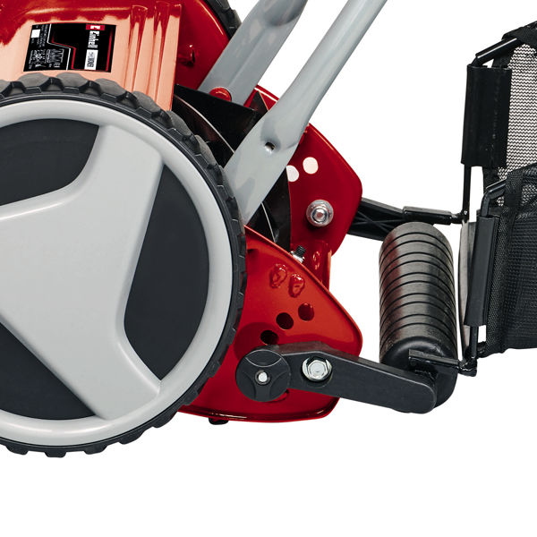 Газонокосилка механическая Einhell GC-HM 400, ширина 40см, высота среза 13-37мм, 4 ступени (3414129)