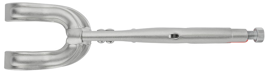Зажим сварочный, для круглых заготовок, круг 10-70 мм, длина 280 мм (KN-4224280)
