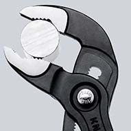 Клещи переставные 300 мм, зев 70 мм, хром, 2-комп ручки COBRA KN-8705300