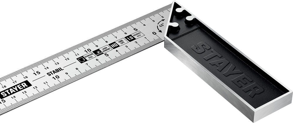 Угольник столярный 250 мм STAYER Professional 3431-25_z02