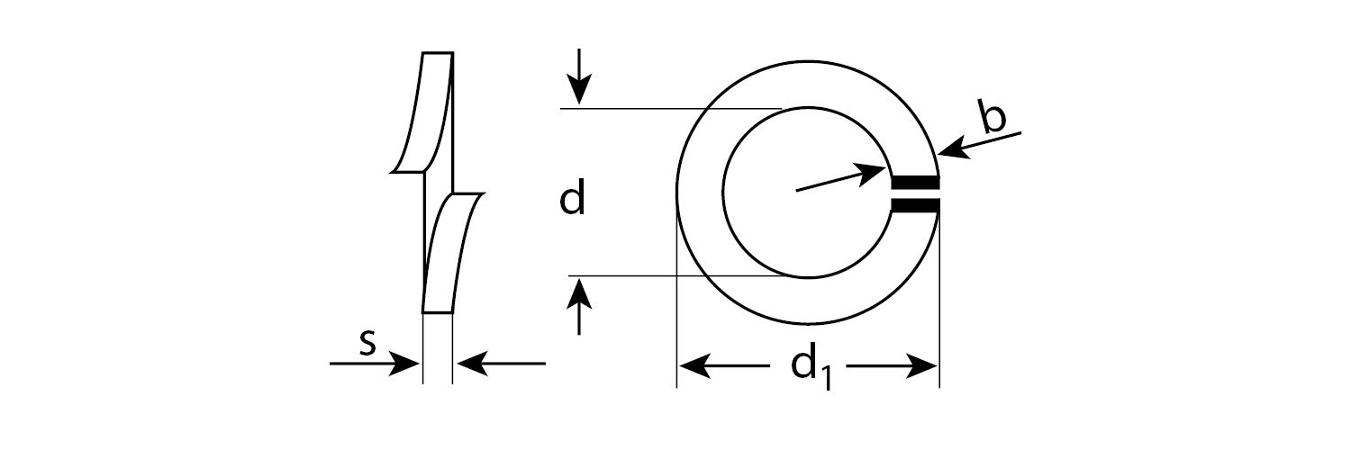 ЗУБР DIN 127, 5 мм, 90 шт, пружинная шайба (4-303856-05)