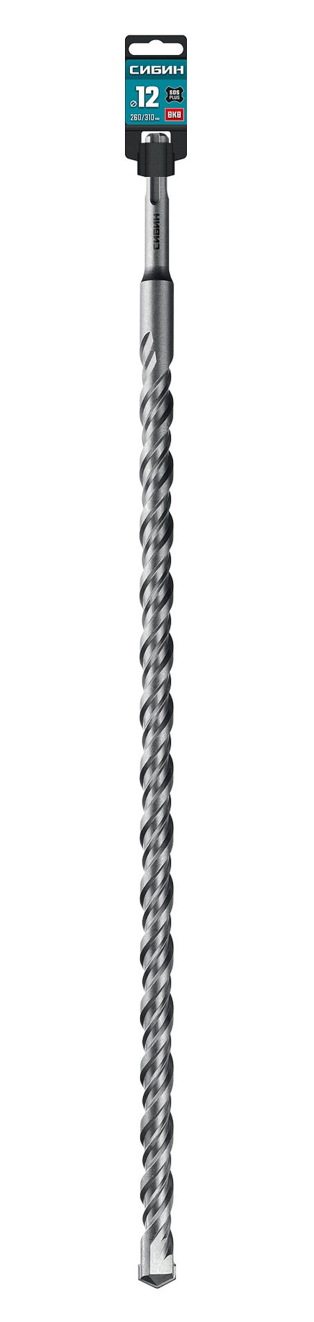 Бур SDS-plus 12 х 310 мм СИБИН 29312-310-12_z01