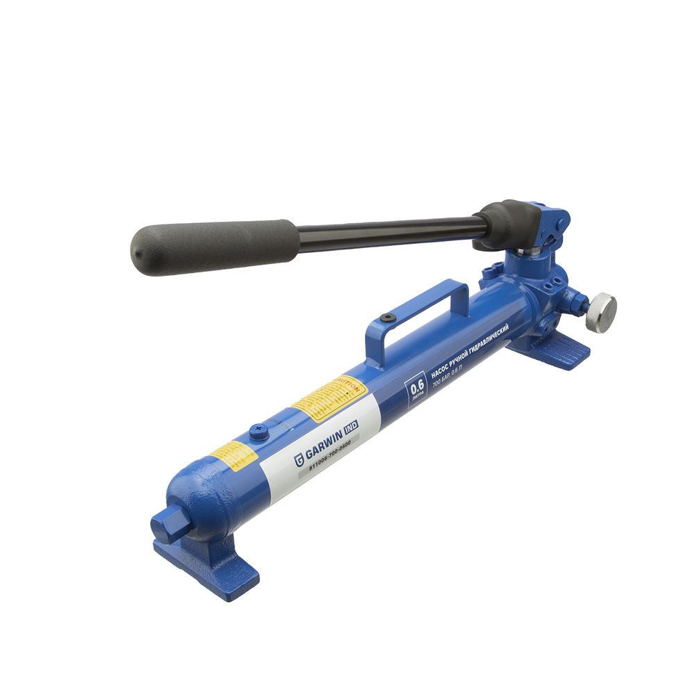 Насос ручной гидравлический 700 бар; 0, 6 л, GARWIN INDUSTRIAL, 811006-700-0600