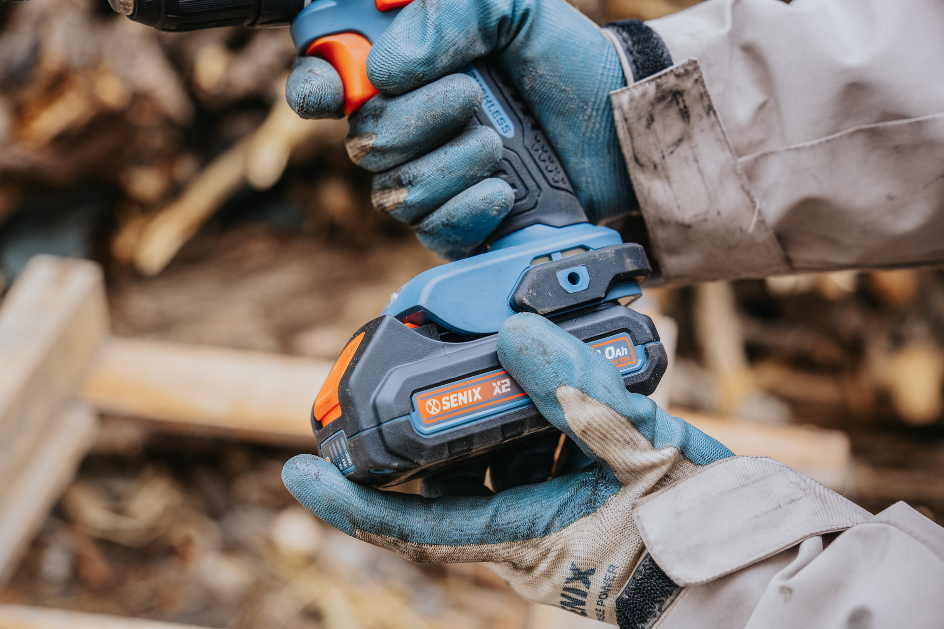 Дрель-шуруповерт, 50 Нм X2 20В