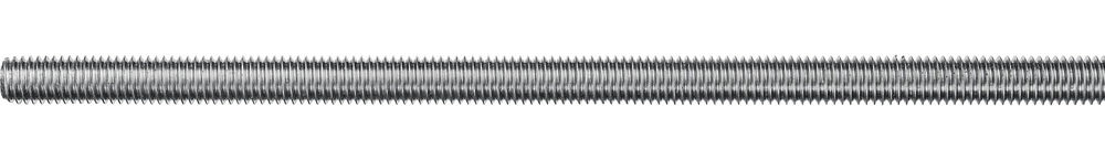 Резьбовая шпилька М10 x 1000 мм, кл. пр. 4.8, цинк, 25 шт ЗУБР DIN 975 30330-10-1