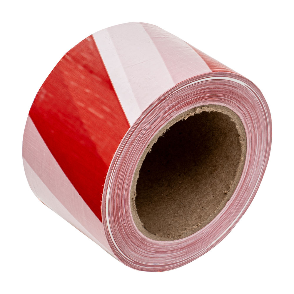 Лента сигнальная, 75 мм х 200 м Сибртех (89031)