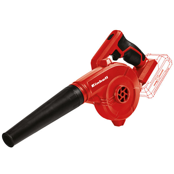 Воздуходувка аккумуляторная Einhell PXC TE-CB 18 Li, 130/180 км/ч,3 насадки,без АКК и ЗУ (3408001)