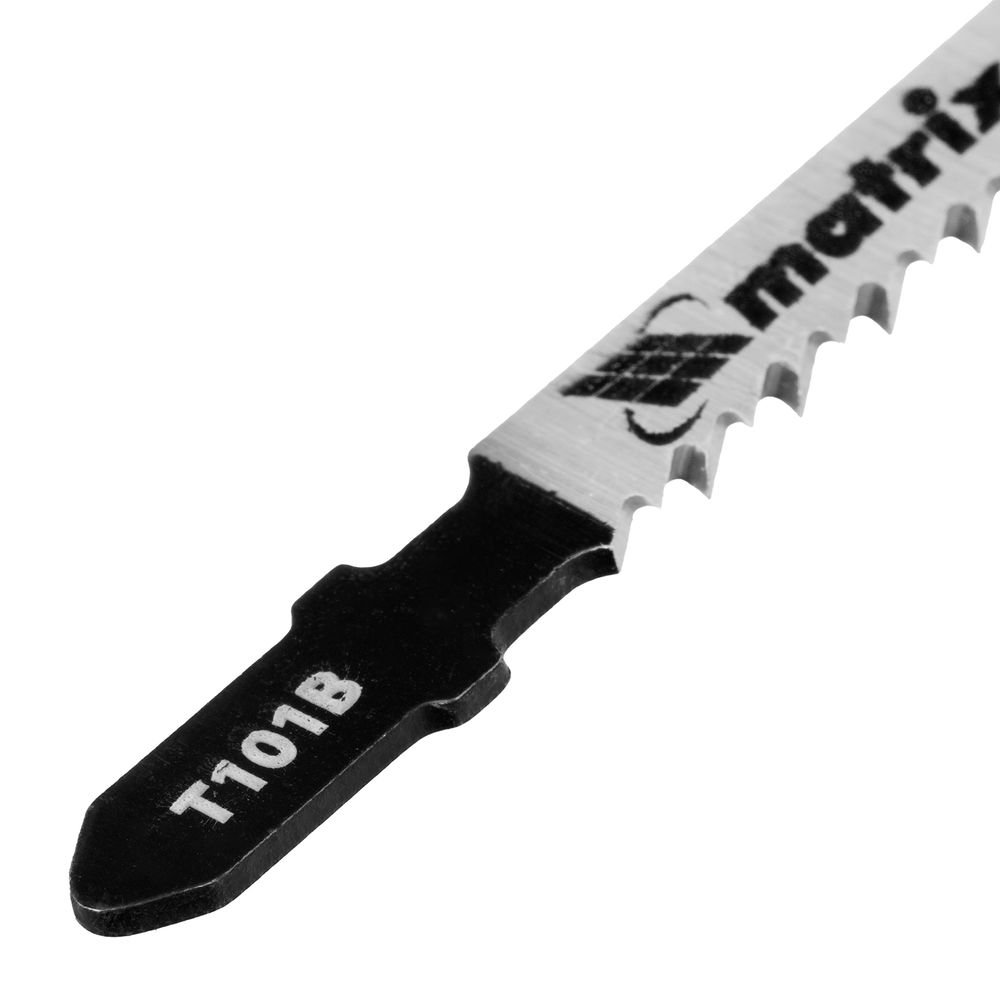 Полотна для электролобзика по дереву, 3 шт, T101B, 75 х 2.5 мм, HCS Matrix Professional