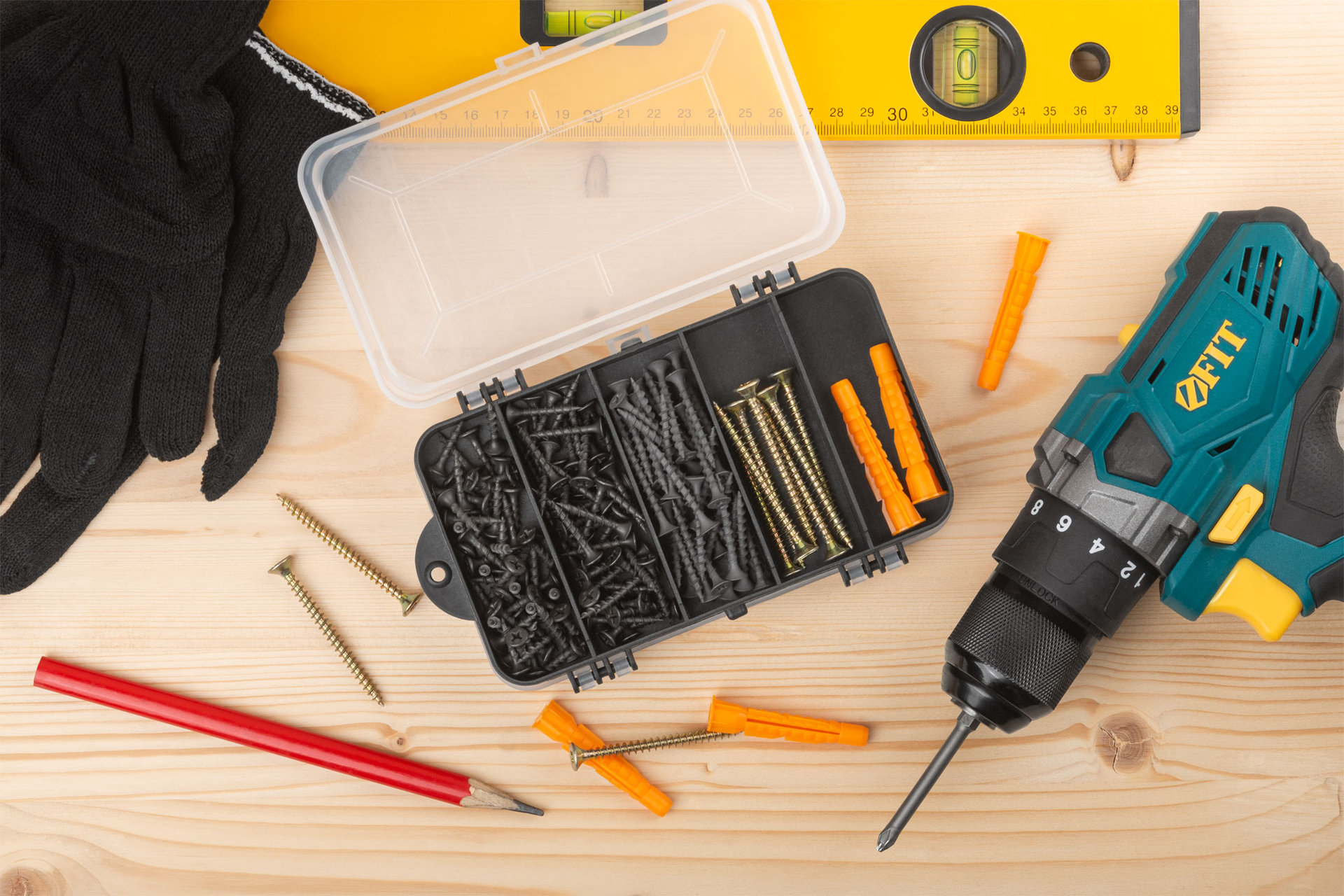 Набор крепежа универсальный 278 шт.