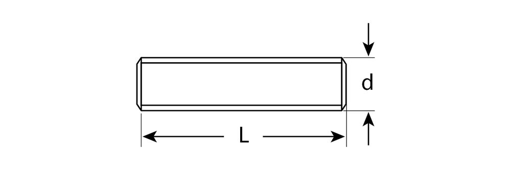 Резьбовая шпилька М16 x 2000 мм, кл. пр. 4.8, цинк, 1 шт ЗУБР DIN 975 4-303350-16-2000