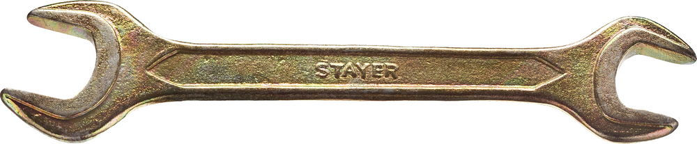 Ключ гаечный рожковый 17 x 19 мм STAYER 27038-17-19