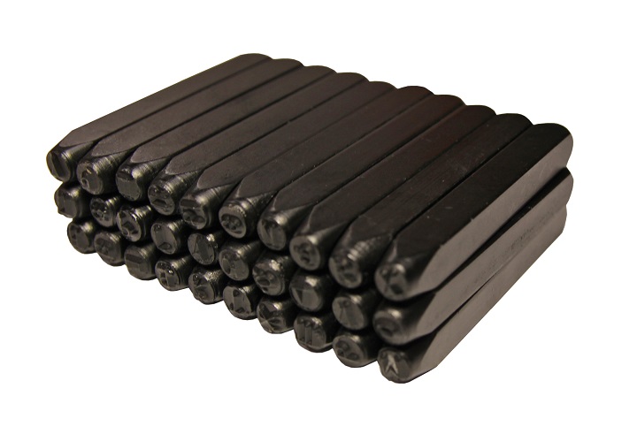 Клейма буквенные № 8 твердосплавные NINZ