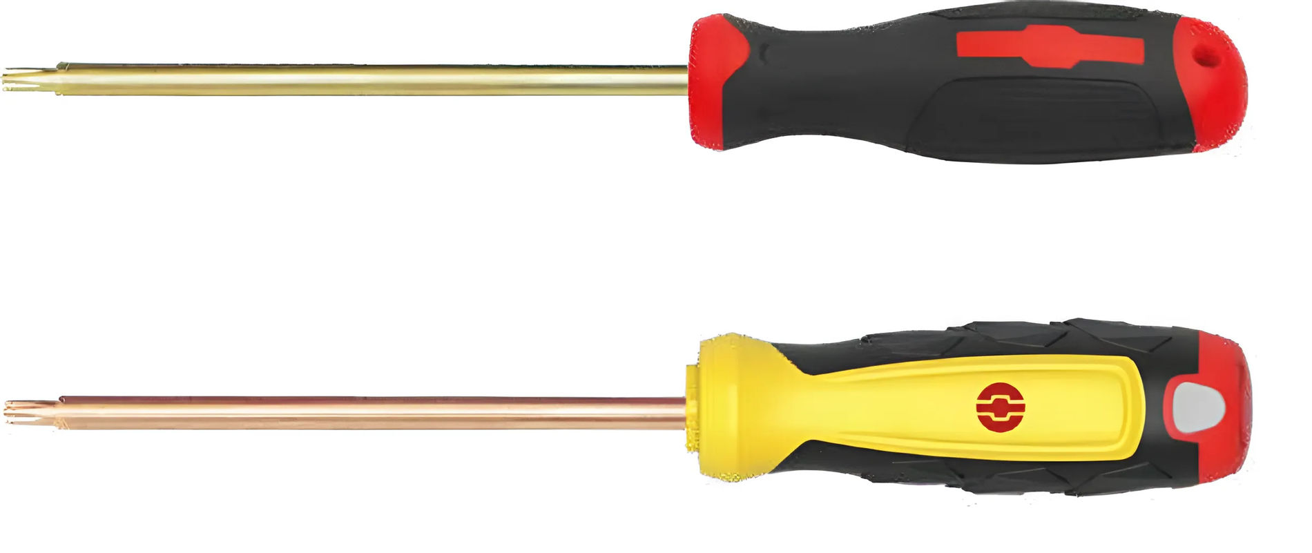 Отвертка Torx Т40*200 мм (общ.327мм) искробезопасный сплав AlCu 264A-1012, HORTZ