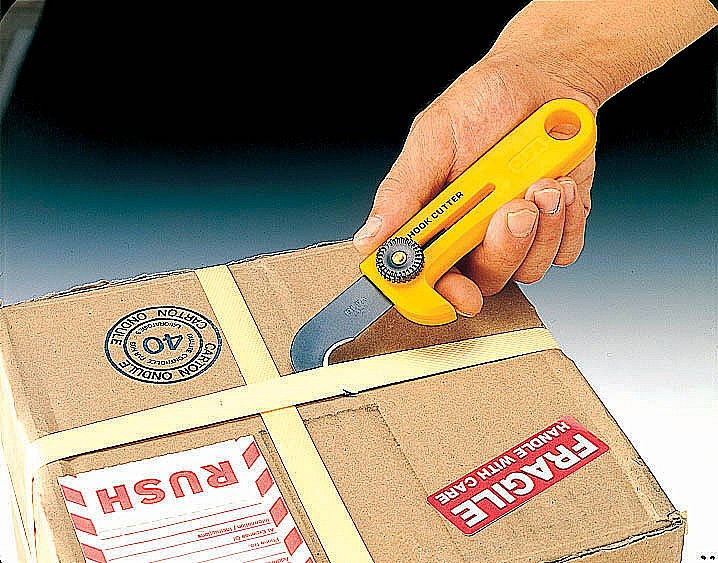 Нож с лезвием-крюком OLFA OL-HOK-1