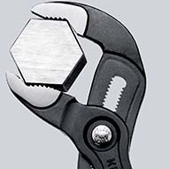 Клещи переставные 250 мм, зев 50 мм, хром, 2-комп ручки COBRA KN-8705250