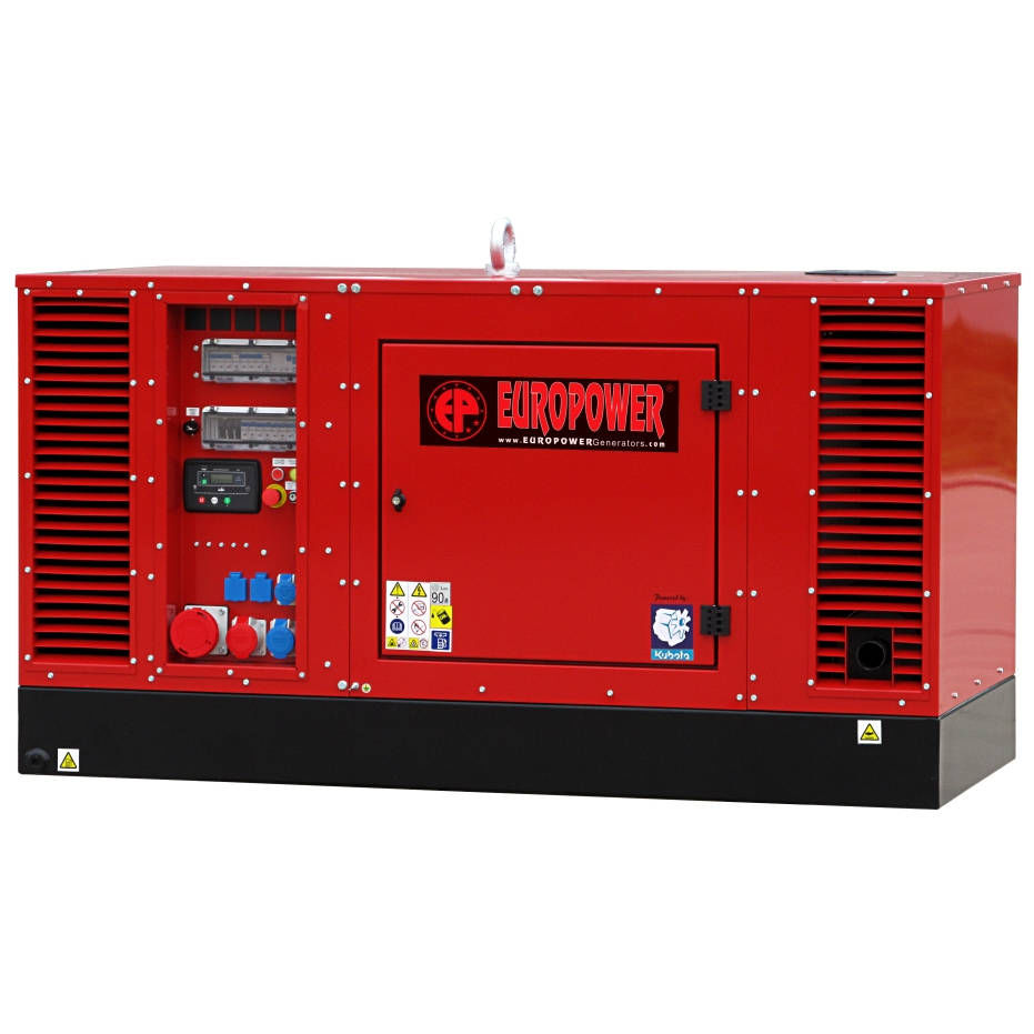 Электростанция дизельная Europower EPS 34 TDE с подогревом охл. жидкости
