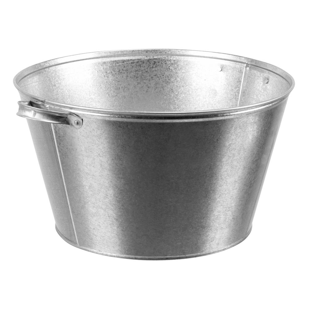 Таз оцинкованный 26 литров (67586)